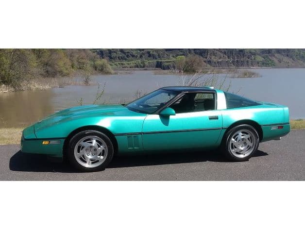 C4 Corvette Targa Top Storage Holder - image