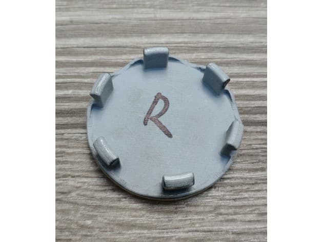 Skoda 60mm rim cap - image
