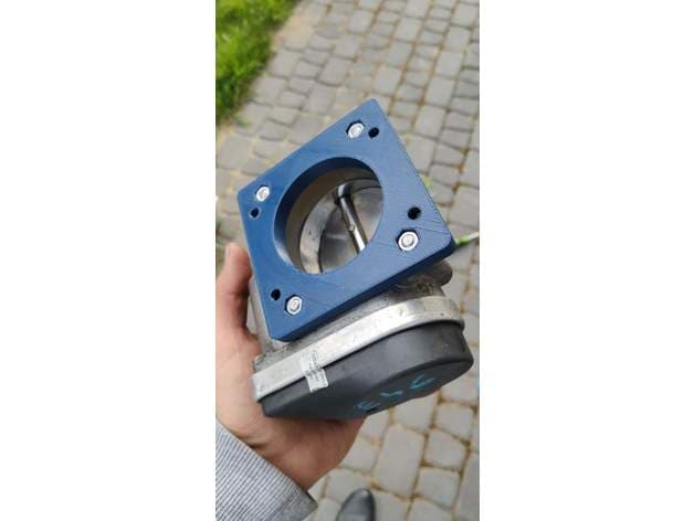 BMW M54 throttle to M50 manifold adaptor - image
