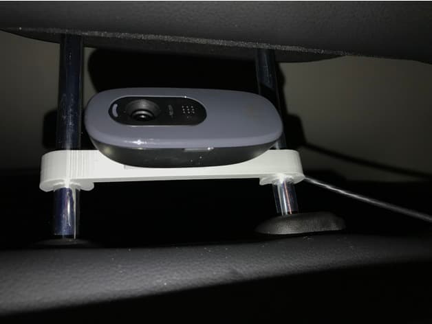 Photo of Logitech C270 Webcam Mount for Car Headrest Poles