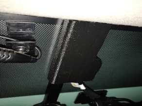 Photo of Subaru dash cam cable cover