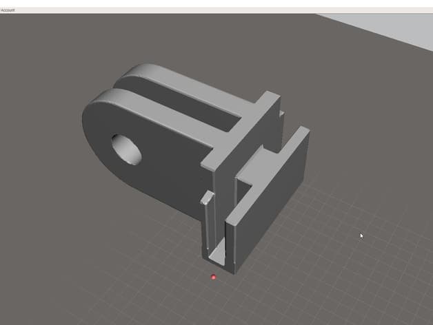 Dash Cam to GoPro Mount Adapter for Toyota Tacoma - image