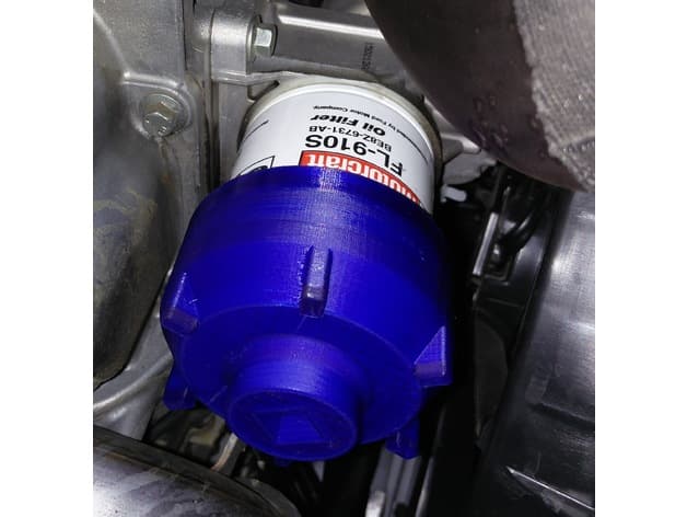 Oil filter removal adapter (MK3 Ford Focus) - image