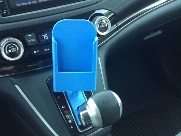 Photo of iPhone 6 Mophie case holder for 2016 Honda CRV
