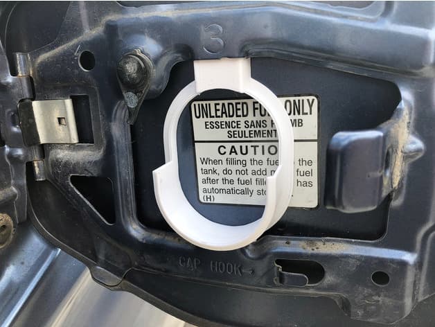 Subaru Forrester Gas / Fuel Cap Holder - image