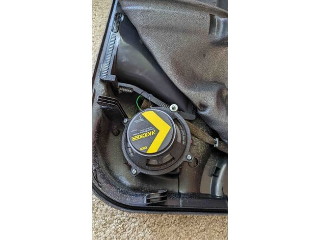 Photo of Audi B5 S4 Front Speaker Adapter for 5-1/4" Kicker Speakers