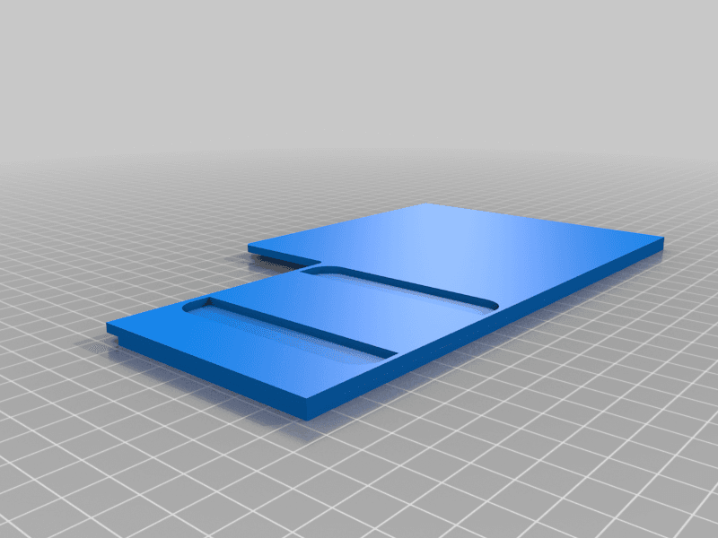 Photo of S197 Mustang base plate with indents for flip switch holder