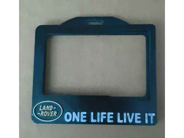 Photo of Land rover badge holder