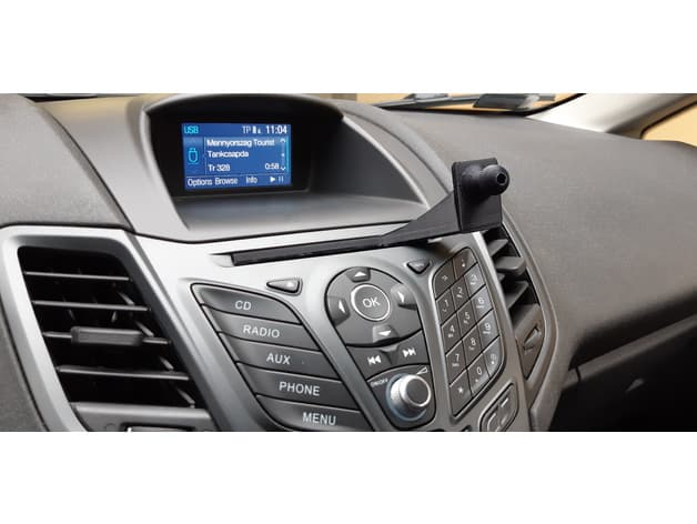 Ford Fiesta CD slot phone holder - image