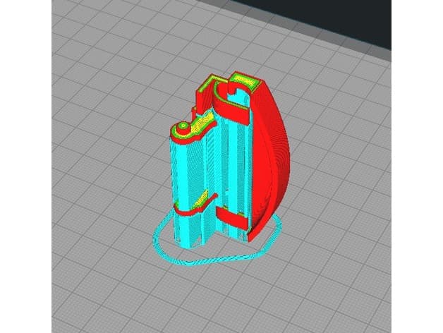 VW Armrest Latch (No Springs needed - PLA version) - image