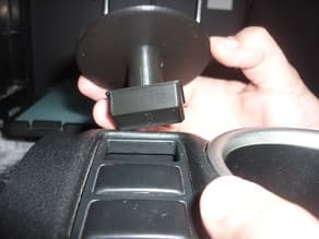Photo of Nissan 370z Phone Holder Blank Button replacement