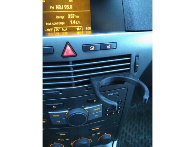 Photo of opel astra h car cup holder