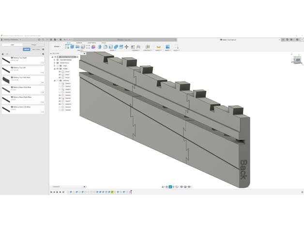 Photo of Tesla Model S Battery side mount base and cap