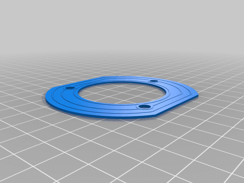 Tesla Model 3 Angle adapter trailer hitch remix - image