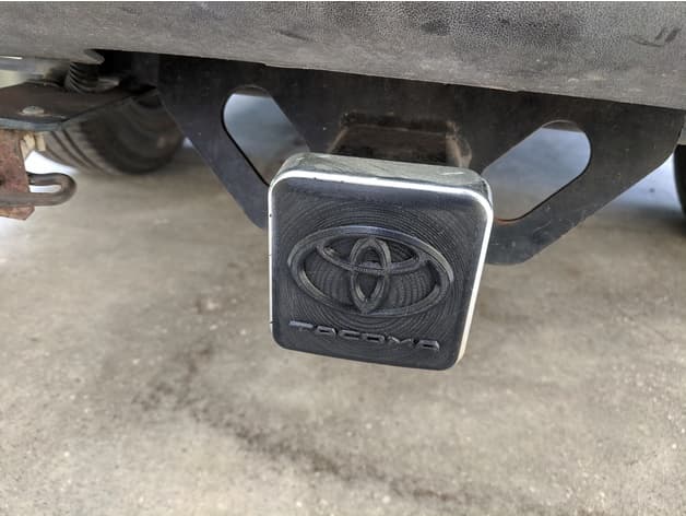 Photo of Toyota OEM Style Trailer Hitch Cover / Plug