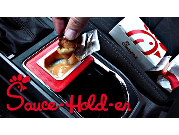 Chick-Fil-A Sauce Holder - Toyota Tacoma - image