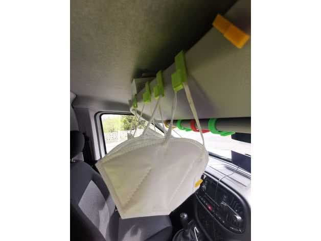 Photo of Facemask Holder for Head compartment