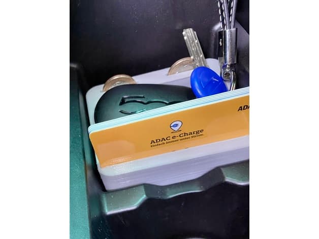 Photo of Fiat 500e (new 500e/2021) Key, Card and Coin/Token holder