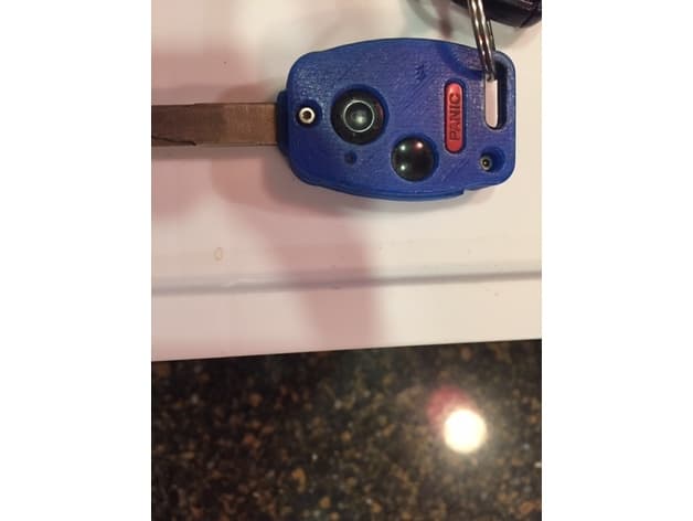 Remix of Housing for Honda Civic key handle for 3 button remote - image