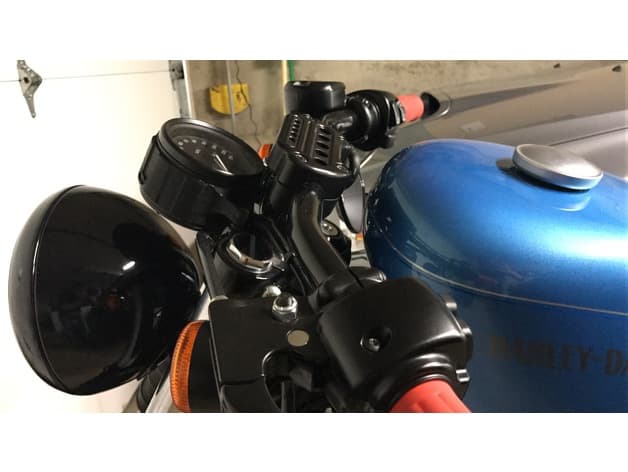 NMC H-D Speedometer bracket preview