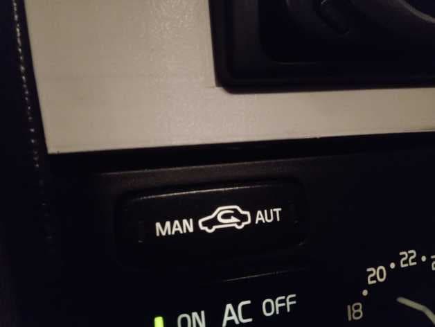 Photo of 1din car stereo front plate for volvo xc90 I (2006)