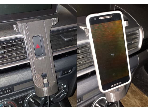 Photo of Nexus 6P Phone holder for Mazda 3
