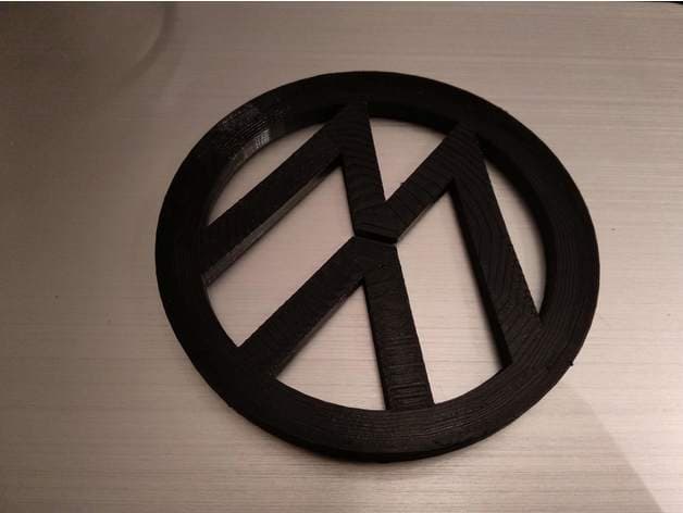 VW Polo 6N Wheel Cover Center Logo - image