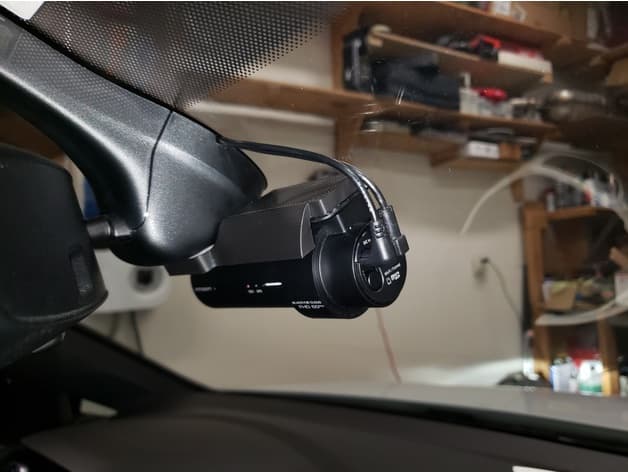 Photo of VW MK7 Golf-R Blackvue 750 Dashcam mount