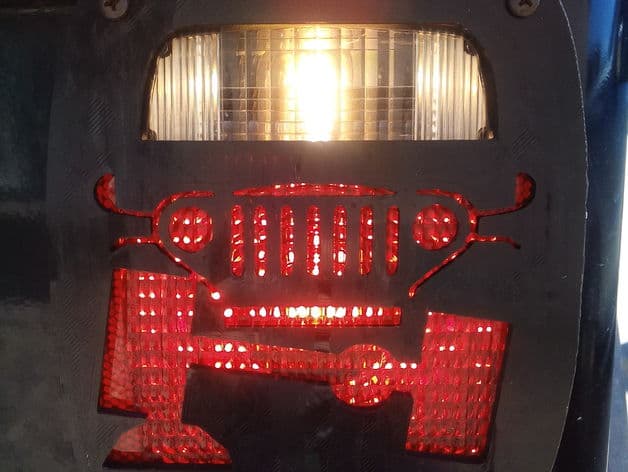 Jeep Tail Light Cover Rock Crawl Remix preview