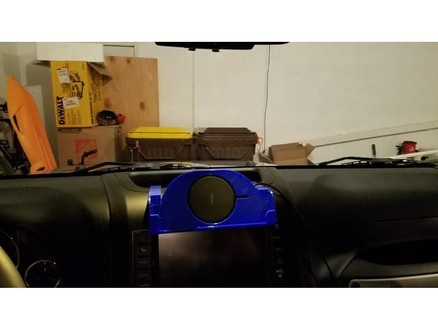Jeep Wrangler JKU Center Dash Phone Holder preview