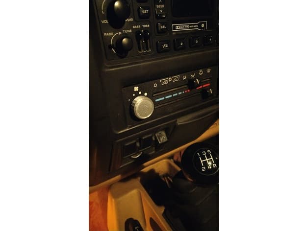 Jeep TJ Fan Control Knob preview