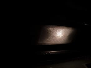 Photo of Kia Ceed SW 2007 license plate light cover
