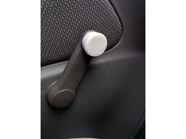 Photo of '08 Kia Rio Manual Window Knob Replacement