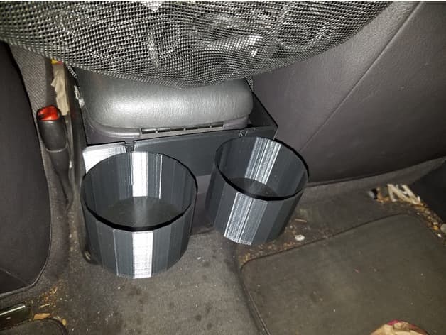 Jeep Cherokee rear cup holder preview