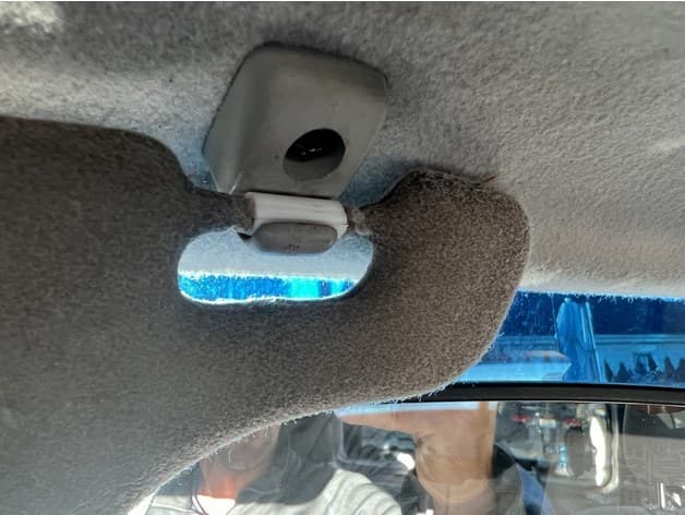 Photo of Isuzu Sun Visor Tube Halfshells