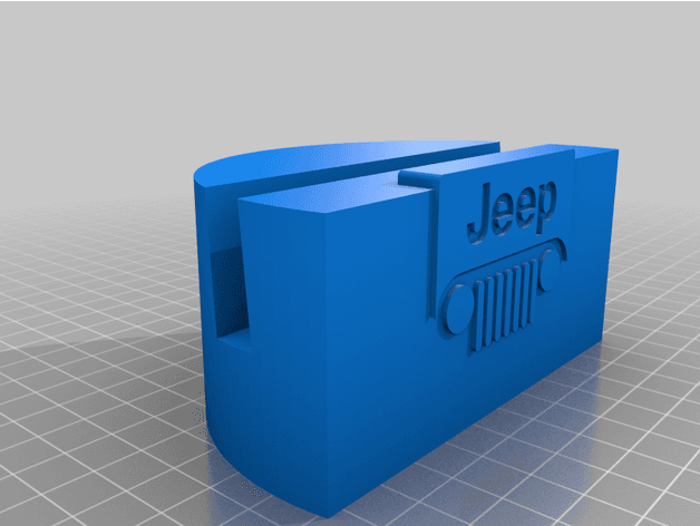 Photo of Jeep Wrangler Centre Console Phone Holder (2007-2010)