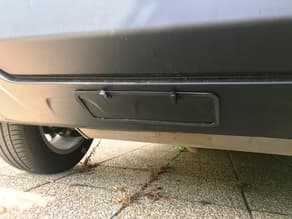 Bumper hatch for jeep hitch renegade_ Trappe de parechoc pour attelage preview