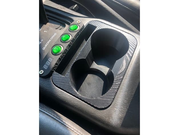 Jeep grand cherokee WJ WG alternative cup holder preview