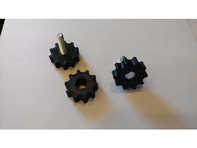 Jeep Wrangler hard top quick-release knob preview