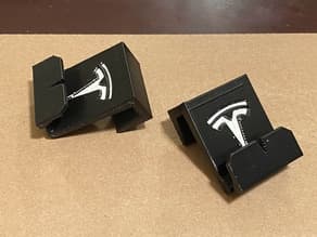 Photo of Tesla Coat Clip for Model S with Enhanced strength & logo