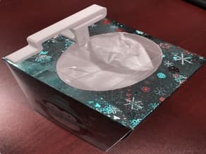 Photo of Tesla Mini Tissue Box Clip (Model S pre-facelift)