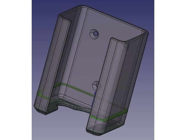 IEC 62196 Type 2 plug holder and Nissan Leaf charged holder preview