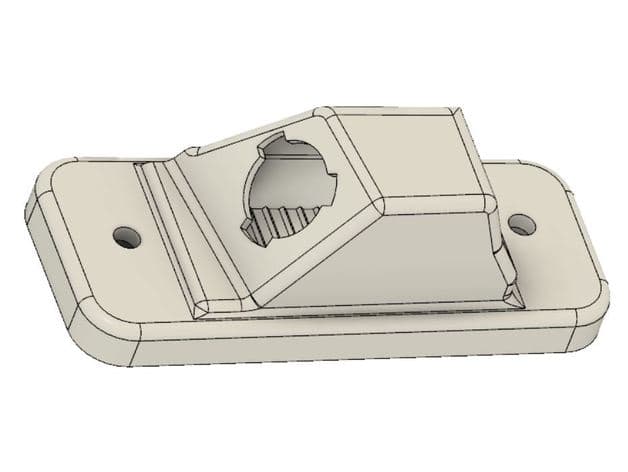 Photo of Rear Plate LED Cover and Holder for Hyundai SantaFe 2012