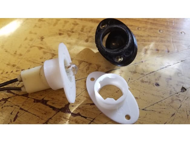 Photo of License plate lamp holder - Ram1500