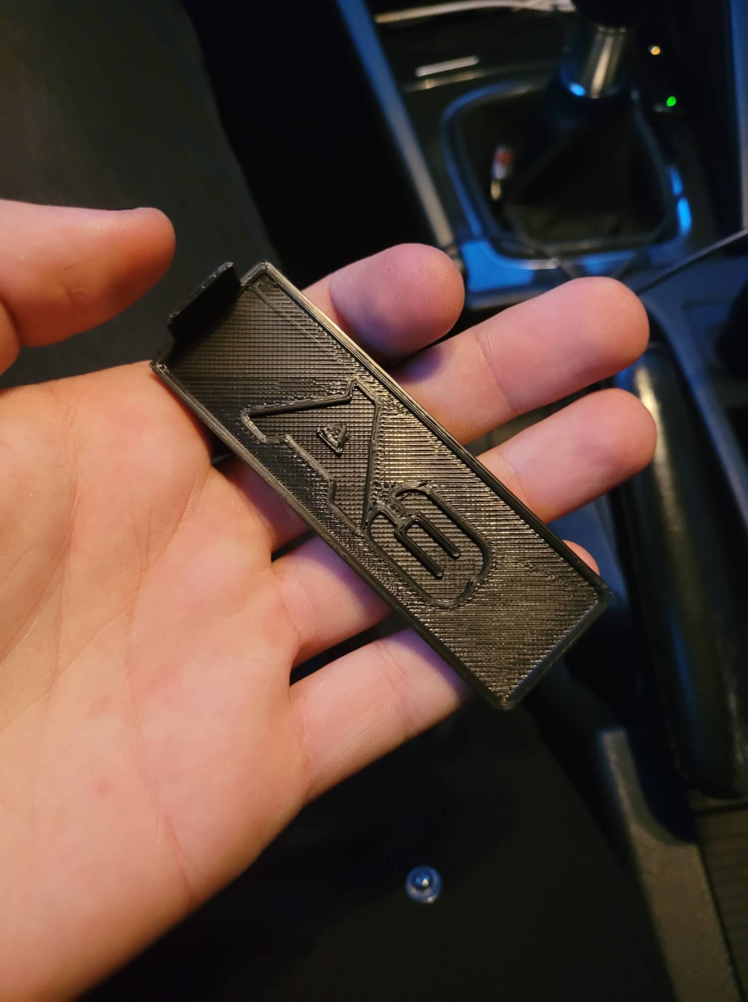 Audi A3 8P Center Console Rubber Mat preview