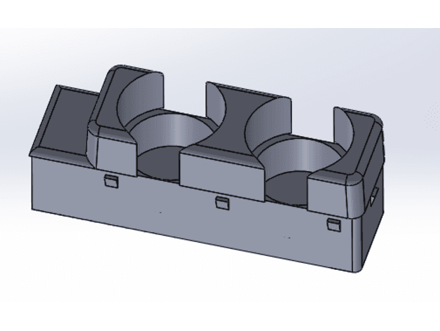 Photo of console cup in place of cassette holder for BMW e30