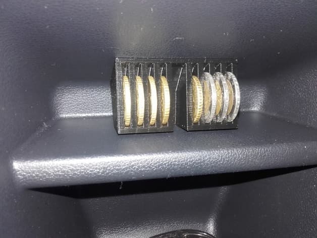 Photo of volkswagen UP coin holder