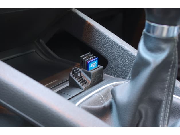 Volkswagen switch cover SD card holder preview