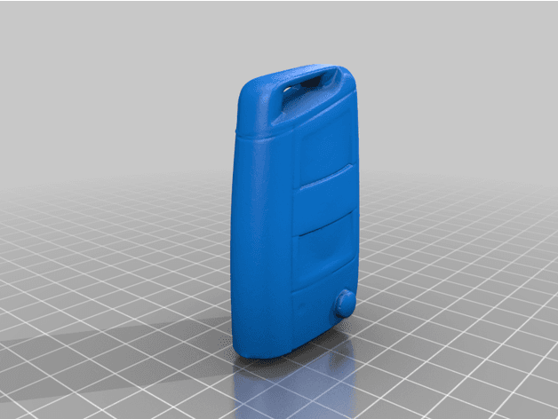 3D Scan - Volkswagen remote key preview