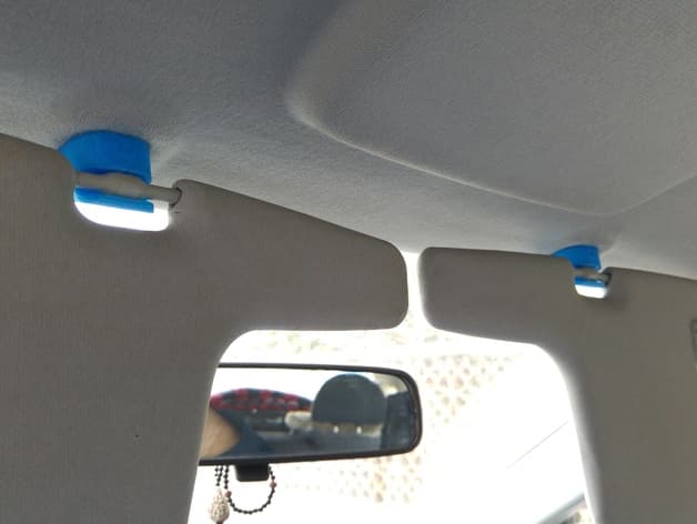 Photo of Clip for sun shield of Honda Civic EU MY 2001